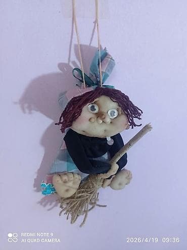 логист бишкек: Продаю интерьерную куклу "Бабу Ягу" полностью ручной работы. Находится — 1