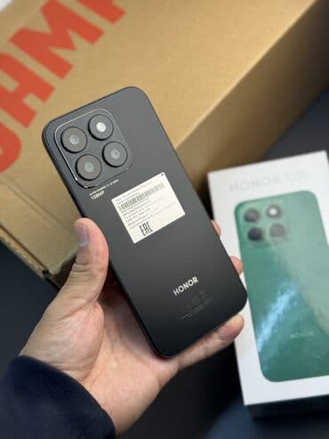 Honor X8b, Б/у, 256 ГБ, цвет - Черный, 1 SIM, 2 SIM, eSIM