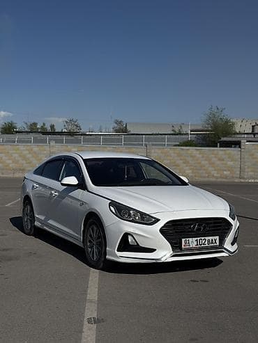 Транспорт: Hyundai Sonata: 2018 г., 2 л, Автомат, Газ, Седан — 1