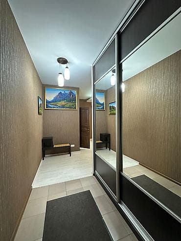 Квартиры: 3 комнаты, 134 м², Дордой Плаза ТРЦ Элитка, 13 этаж, Дизайнерский ремонт — 9