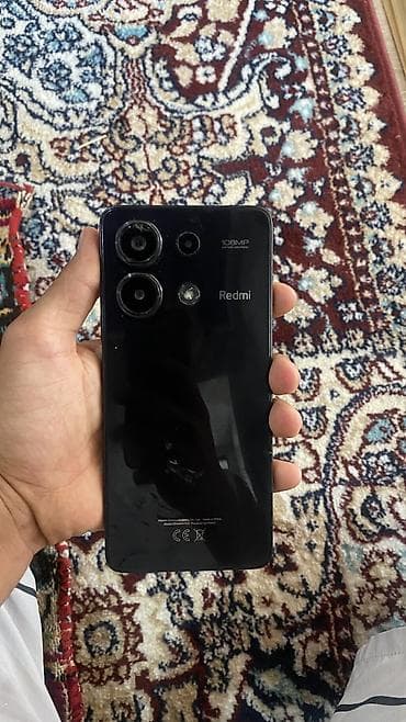 xbox dvr: Redmi, Redmi Note 13, Б/у, 256 ГБ, цвет - Черный, 2 SIM — 2