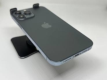 face: IPhone 13 Pro Max, Б/у, 256 ГБ, Графит, Защитное стекло, Чехол, 100 % — 4