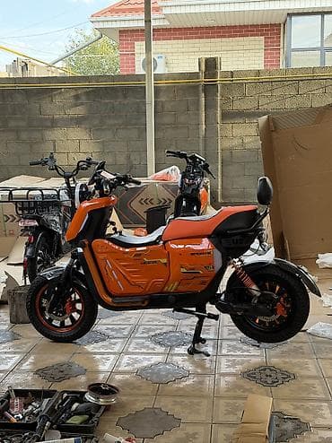 led свет: Электрический скутер (городской e-moped)🔋 Мотор: 3000W ⚡ Чыңалуу: 72V — 4