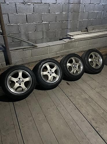 Дисктер: Куйма Дисктер R 15 Volkswagen, Комплект, тешиктери - 4, Колдонулган — 2