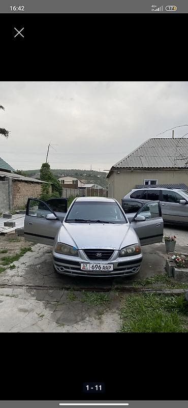 бир: Hyundai Elantra: 2005 г., 1.6 л, Кол менен иштөөчү, Бензин, Седан — 2