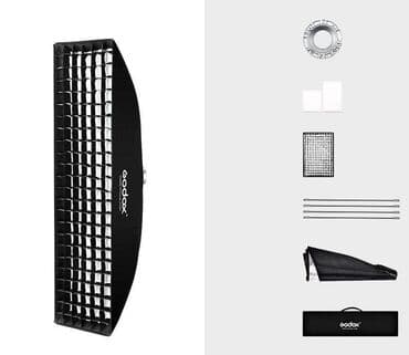 кольцевая лампа для видео: Стрипбокс с сотами Godox Стрипбокс с сотами Godox – это — 3