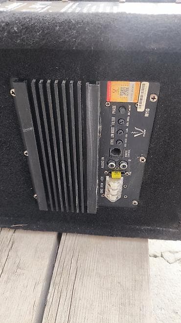 pass: Активный сабвуфер VLANG VL-M10 (10") Характеристики: - Тип: активный — 1