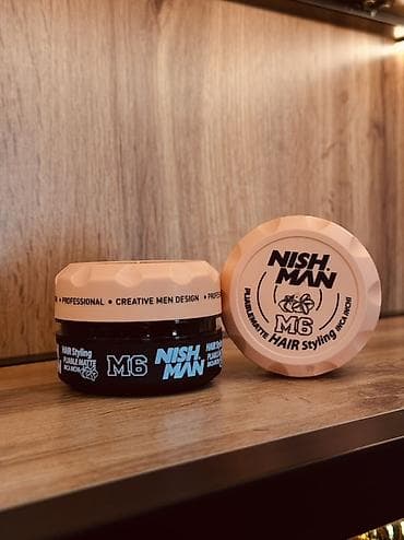крем для волос: NISHMAN — профессиональная мужская косметика для укладки волос и ухода — 7