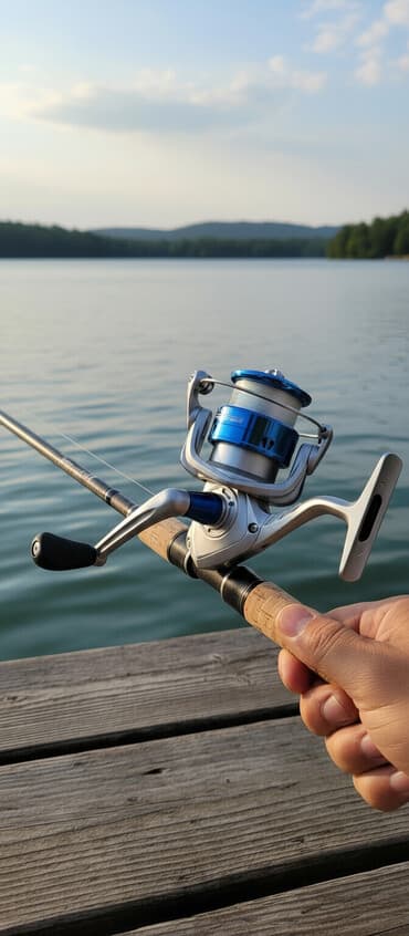 набор фишек для покера: Катушка, Безынерционная, Фидерная, Новый — 1