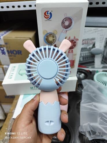 вентиляторы: Вентилятор Портативный, Лопастной — 6