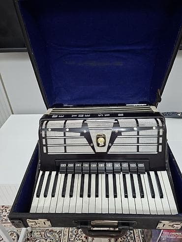 гитара оригинал: Аккордеон Weltmeister Amigo (клавишный, двухрядный басовый блок) - — 5