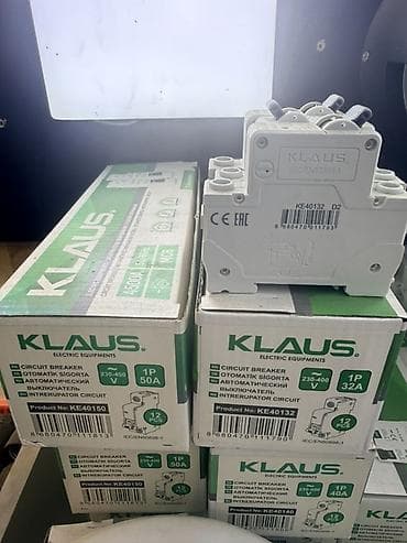 Электрический автомат, Однофазные, Напряжение: 32 ампер