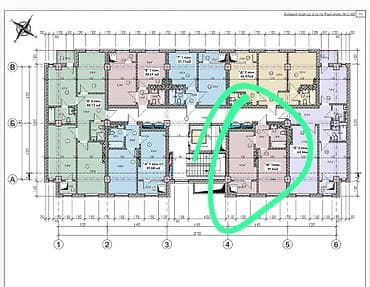 Недвижимость: 1 комната, 32 м², Джал мкр (в т.ч. Верхний, Нижний, Средний) Элитка, 9 этаж, ПСО (под самоотделку) — 2