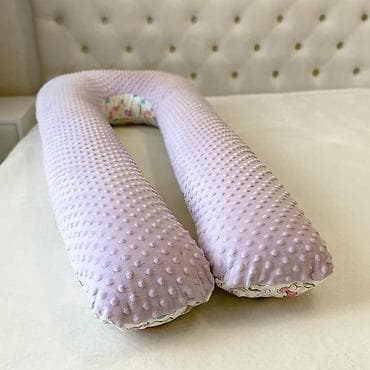 подушки ортопедические: U‑образная подушка для беременных и кормления - Форма: U‑образная — 5