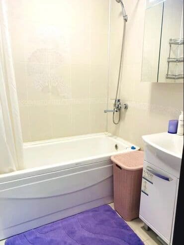 долго срочная квартира бишкек: 2 комнаты, Банные принадлежности, Бронь, Бытовая техника — 3