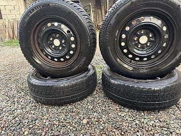 225 65 15с: Колеса в сборе 205 / 65 / R 16, Зима, Б/у, Комплект, Легковые, Железные, отверстий - 5 — 6
