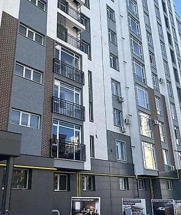 new city: 2 комнаты, 47 м², Асанбай мкр Элитка, 6 этаж, Евроремонт — 4