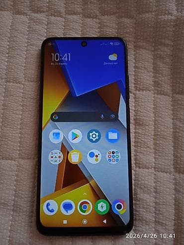 тө: Poco M4 Pro, Б/у, 128 ГБ, цвет - Черный, 2 SIM — 2