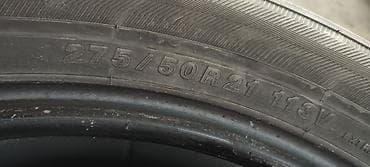 шинный центр кудайберген: Резина H\T YOKOHAMA GEOLANDER 275 50 R21 Зимняя резина продается — 6