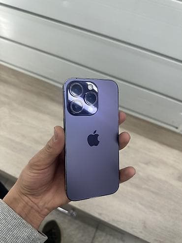 raspberry pi 4: IPhone 14 Pro, Б/у, 128 ГБ, Deep Purple, Защитное стекло, 82 % — 4