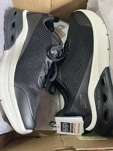 скетчерс обувь: Кроссовки, 39.5, Skechers, Новый, цвет - Черный, Самовывоз — 3