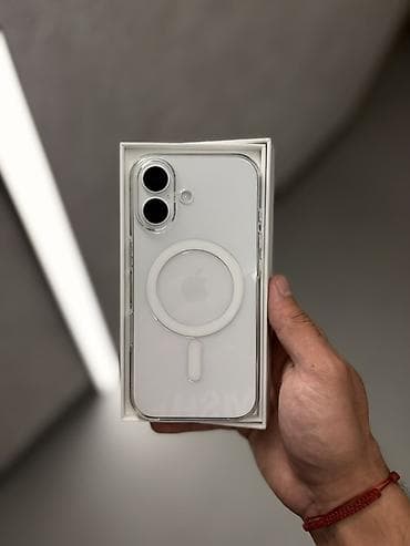 iphone cable: IPhone 17, Б/у, 256 ГБ, White Titanium, Зарядное устройство, Защитное стекло, Чехол, 100 % — 4