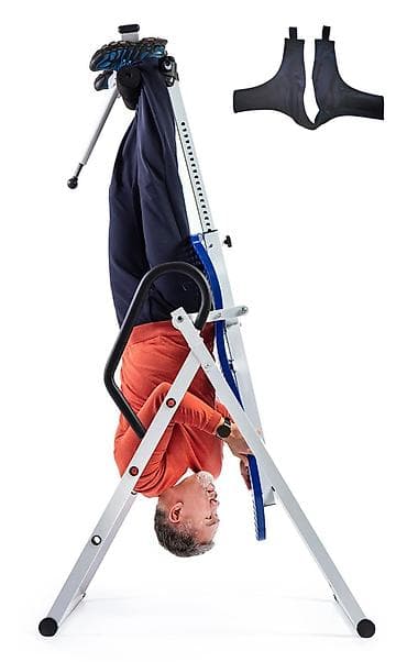 Спорт и отдых: Инверсионный стол: Элит Анатомическая спинка ( Выдерживает до 150 кг — 5