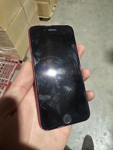 iphone се: IPhone SE 2020, Б/у, 64 ГБ, Красный, 76 % — 5