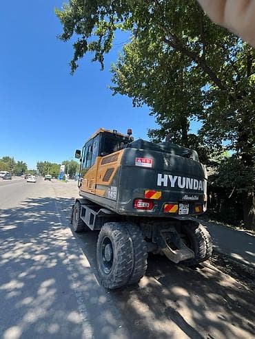 навесной экскватор: Экскаватор, Hyundai, Колесный — 2