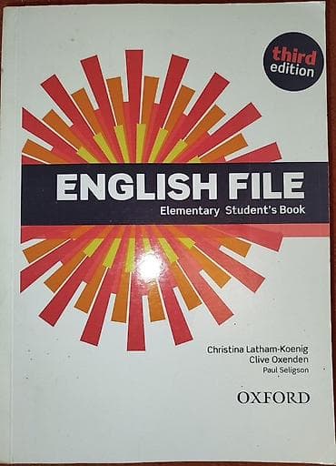 intermedia: Учебники по английскому языку English File (Oxford). 1) English File — 2