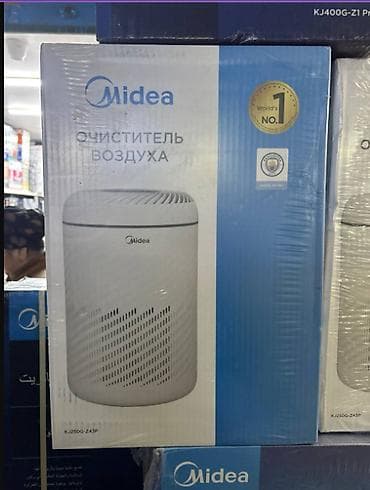 Канцтовары: Очиститель воздуха Midea KJ250G-Z43P - Компактный цилиндрический — 1