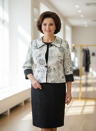 Юбкалар: Продаю костюм тройка в отличном состоянии,размер 46-48.б.у.цена 800 с — 2