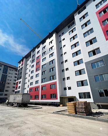Батирлер: 2 бөлмө, 67 м², Туңгуч мкр Элитка, 5 кабат, ПСО (өз алдынча бүтүрүү) — 1