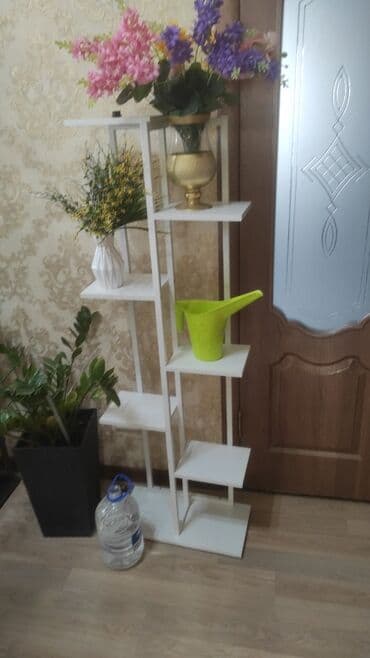 полка для цветок: Цветочница Цветочные полки Цветочные горшки Стеллаж Полки классика — 19