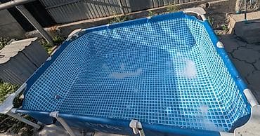 купал: Каркасный бассейн Intex прямоугольный 2.2м х 1.5м на 0.6м — 6