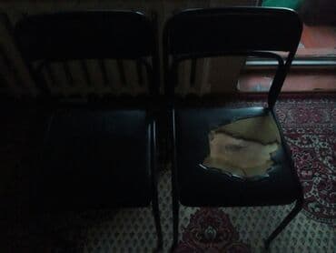 стол и 2 стула: За три стула 2400 — 1