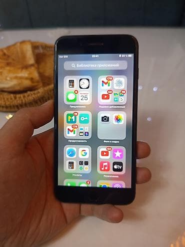 айфон es: IPhone 7 Plus, 256 ГБ, Черный, Защитное стекло, Чехол, 100 % — 2