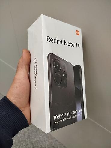 xiaomi redmi note 2 td: Redmi, Redmi Note 14, 256 ГБ, цвет - Черный, 2 SIM — 1