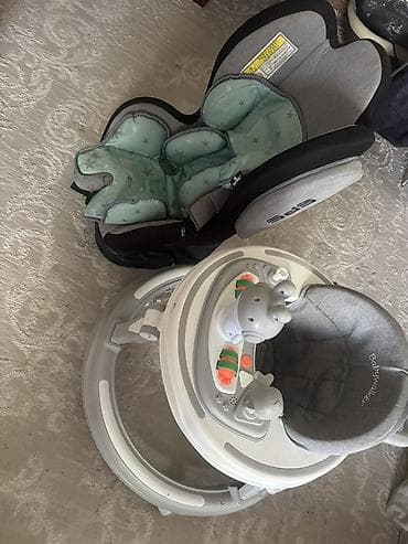 Автокресло, цвет - Серый, Б/у