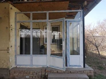 бу эшиктер ош: Алюминиевые двери одностворчатые, двустворчатые из холодной серии — 1