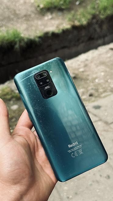 Redmi, Redmi Note 9, Б/у, 128 ГБ, цвет - Зеленый, 2 SIM