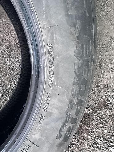 Шины 225 / 65 / R 17, Лето, Б/у, Комплект, Bridgestone — 4
