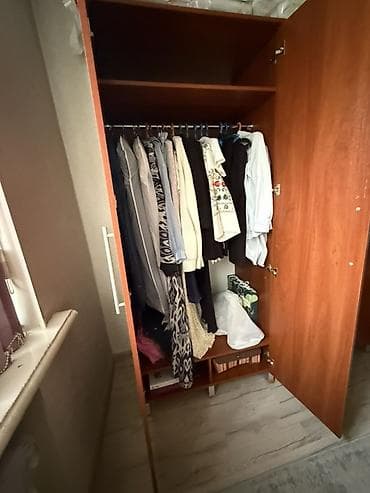 аквариум тумба: Шифоньер, шкаф для одежды, Прямой, ЛДСП — 2