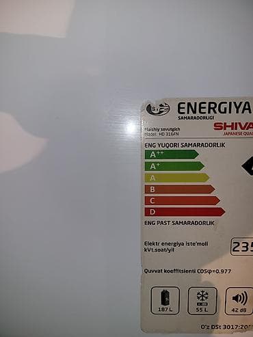 iphone 15 mini: Холодильник Shivaki, Двухкамерный — 3