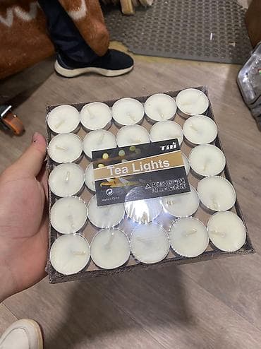 Ашкана буюмдары: Свеча для чайника 
50 шт — 1