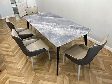 железные стол для кухни: Кухонный стол и стул — 1