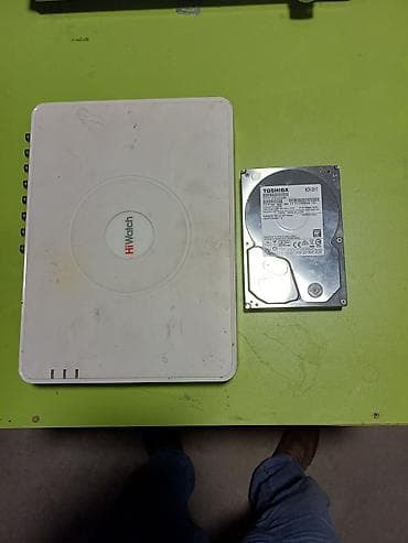 dvd ram: Видеорегистратор для системы видеонаблюдения HiWatch + жесткий диск — 4