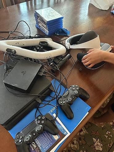 vr купить: Комплект для PlayStation 4 с VR Состав: - Консоль PS4 Slim. - Шлем — 9