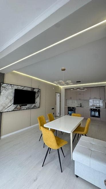 osh flat: 2 комнаты, 56 м², Кок-Жар ж/м Элитка, 10 этаж, Дизайнерский ремонт — 4