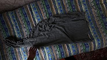 удлиненные худи: Легкая мужская/унисекс худи с капюшоном, графитового (темно‑серого) — 5